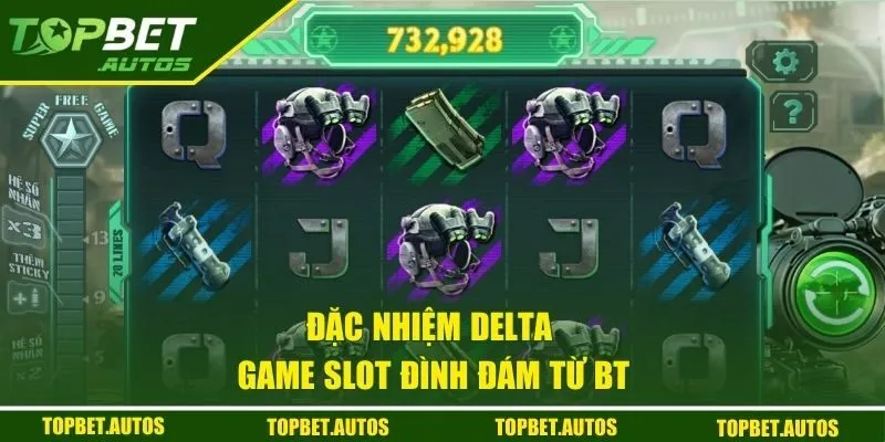 BT Gaming - Trải Nghiệm Nổ Hũ Săn Jackpot Khủng Mỗi Ngày 3 Đặc Nhiệm Delta - Game slot đình đám từ BT